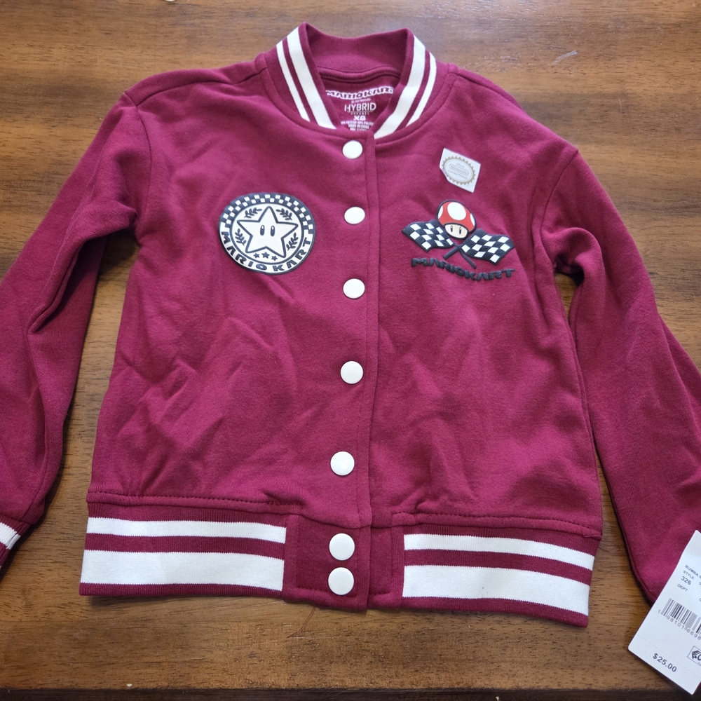 Hybrid & Company Kids Mario Kart Red Jacket